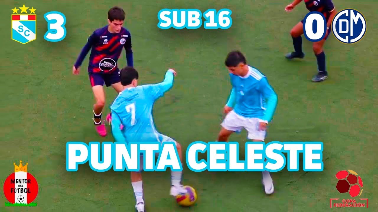 26-08-2023 | ⚽🏆 COPA FEDERACIÓN 🇵🇪 ¡EXCESO DE CHOCOLATE! 🍫 S. CRISTAL 3-0 D. MUNICIPAL  SUB 16