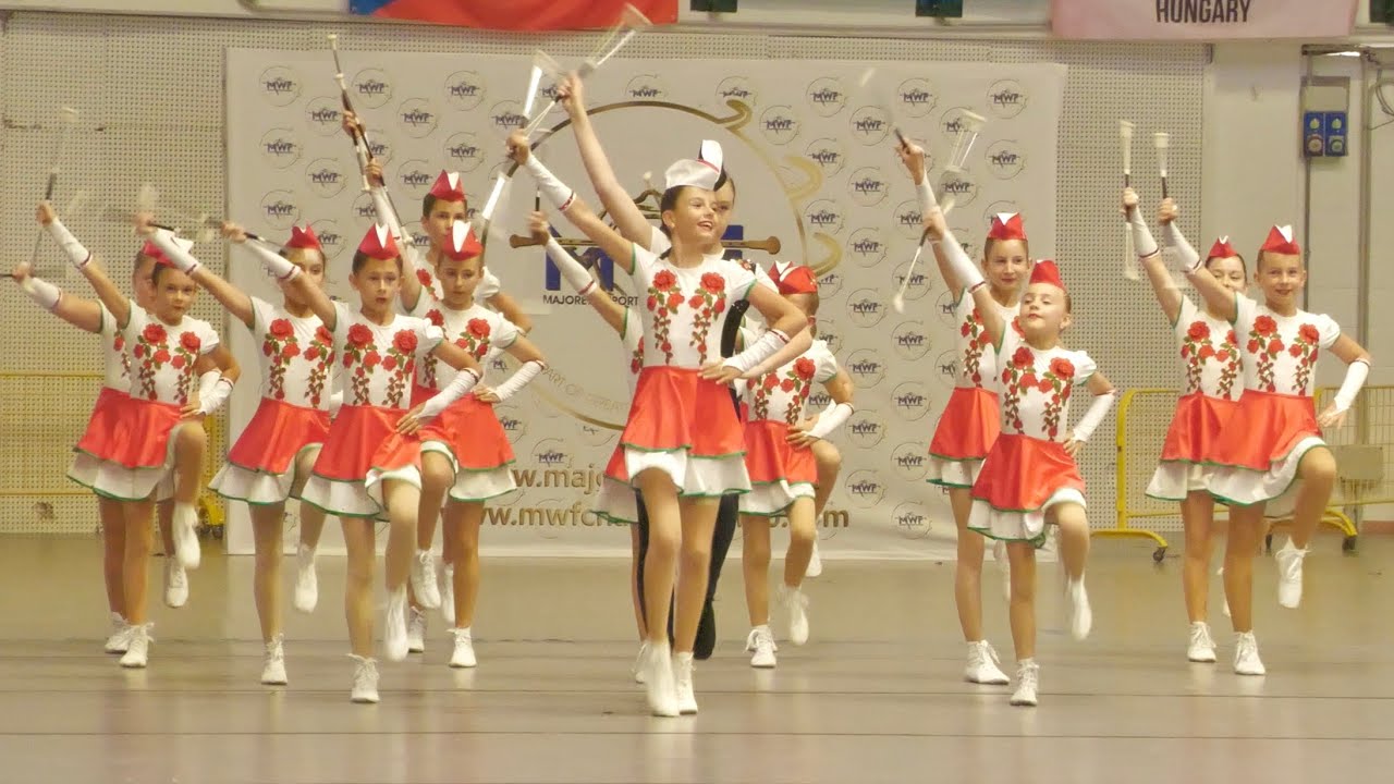 Majorettes* -defile baton-XX European Majorette Championship MWF Monza 2025
