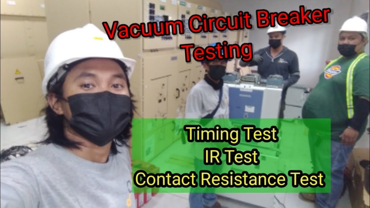 Vacuum Circuit Breaker Testing || MVSG || Timing Test, Contact Resistance Test, IR Test👷‍♂️👷‍♂️👷‍♂️
