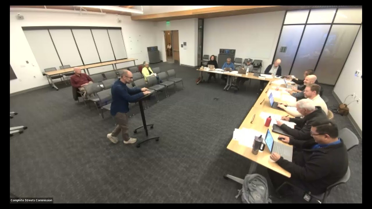Complete Streets Commission Meeting 01/28/2026