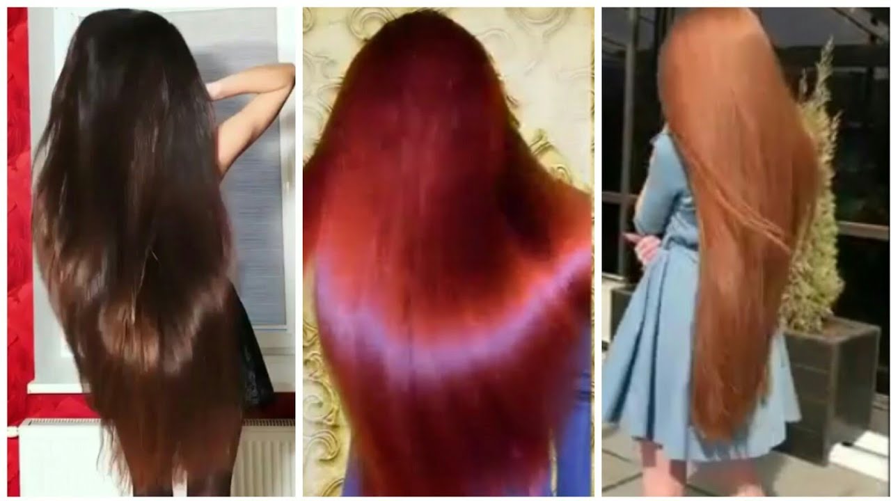 Extremely Long Hair part 3 | Any hair your favorite brown, chestnut or orange | Mony Channel