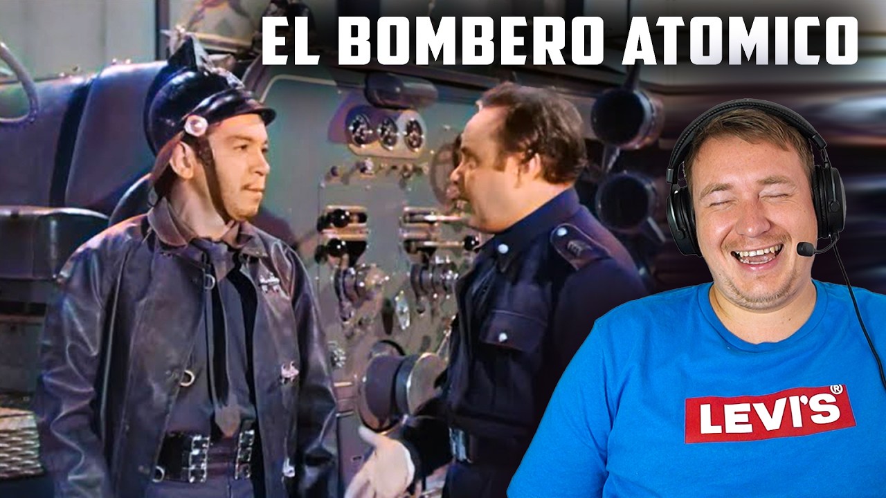 RUSO REACCIONA a CANTINFLAS - EL BOMBERO ATÓMICO @RusosReaccionan