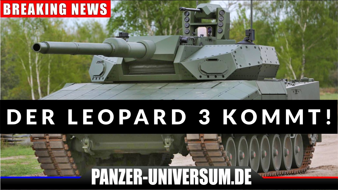 Grünes Licht für den Leopard 3 Kampfpanzer!