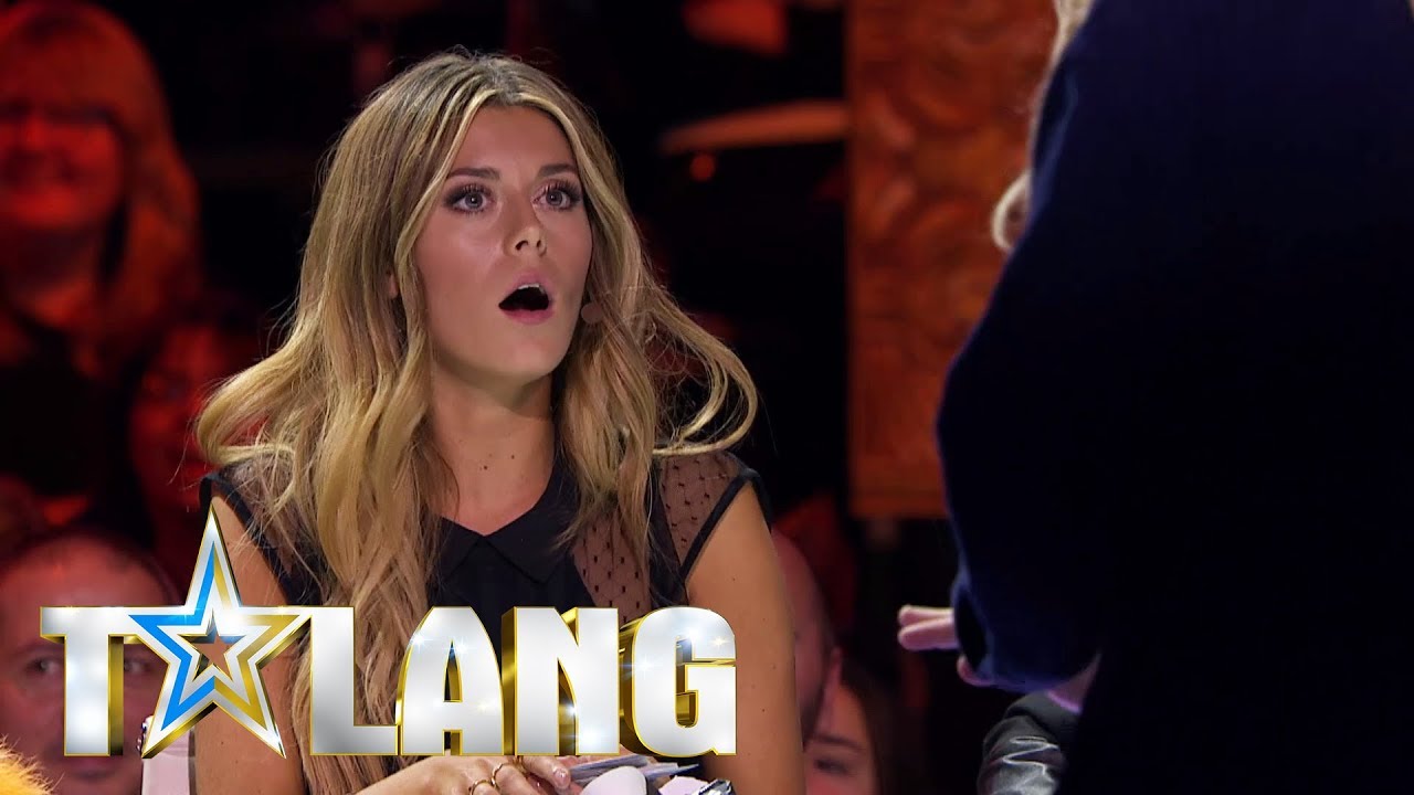 Oliver Häggbloms korttrick får Bianca Ingrosso att tappa hakan - Talang (TV4)