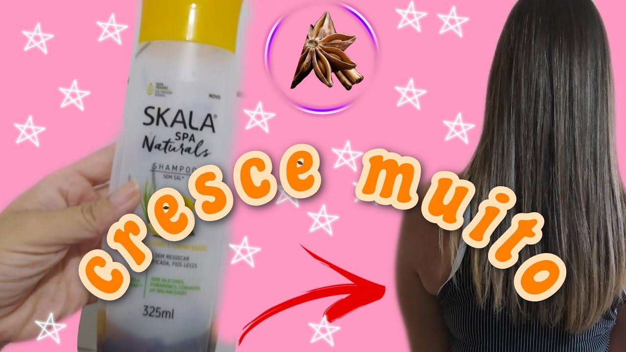 SHAMPOO BOMBA DE ALECRIM E ANIS ESTRELADO /CRESCE MUITOO✨✨