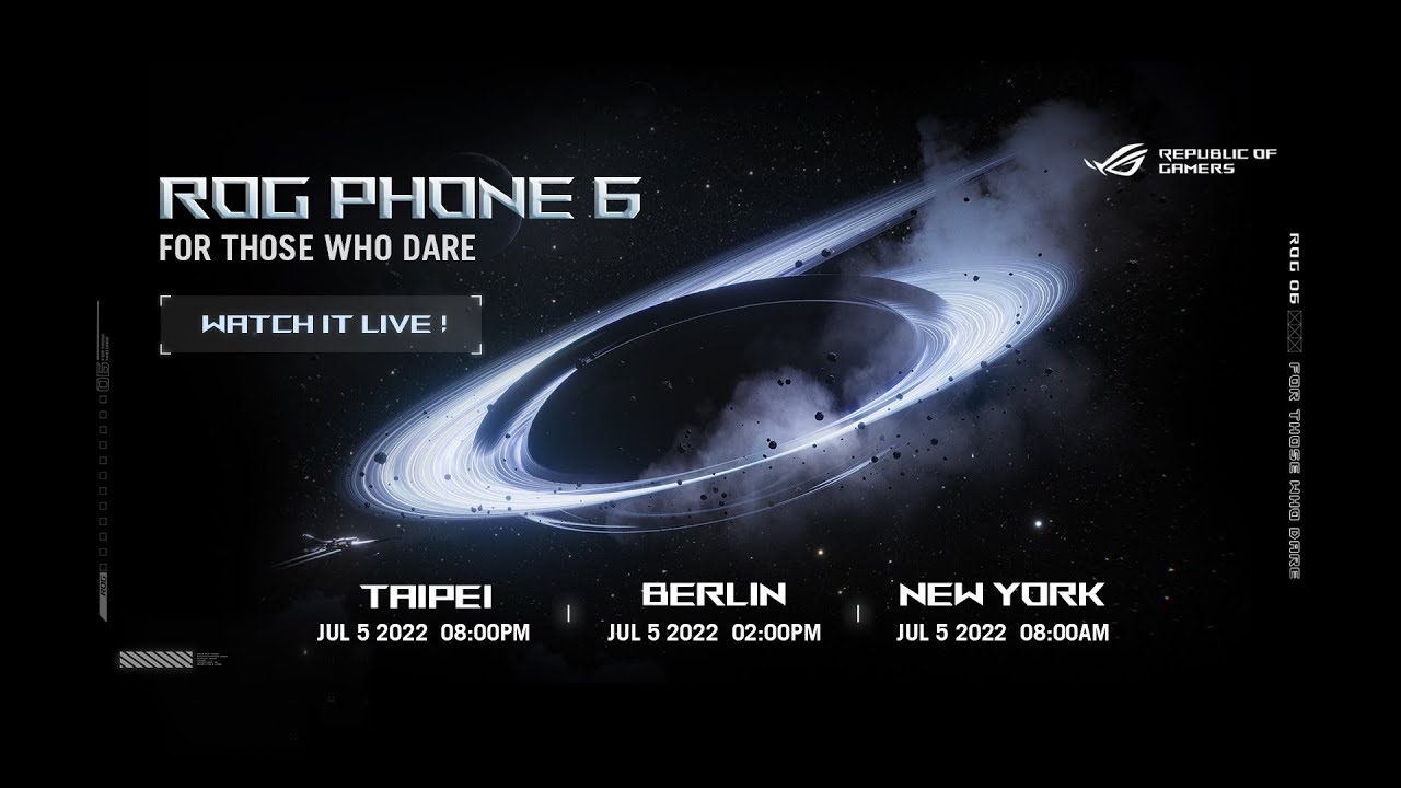 ROG Phone 6 Launch Event | For Those Who Dare