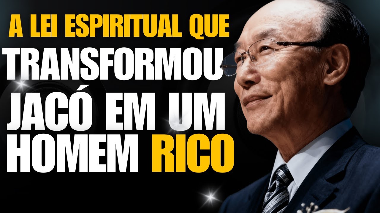 A LEI ESPIRITUAL QUE TRANSFORMOU JACÓ EM UM HOMEM RICO- David Paul Yonggi Cho