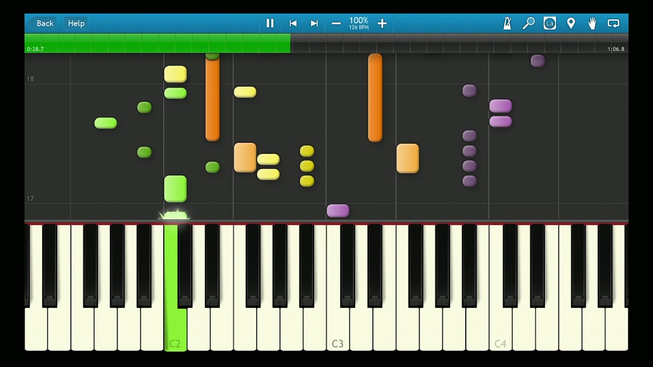 Crusin USA Theme Synthesia