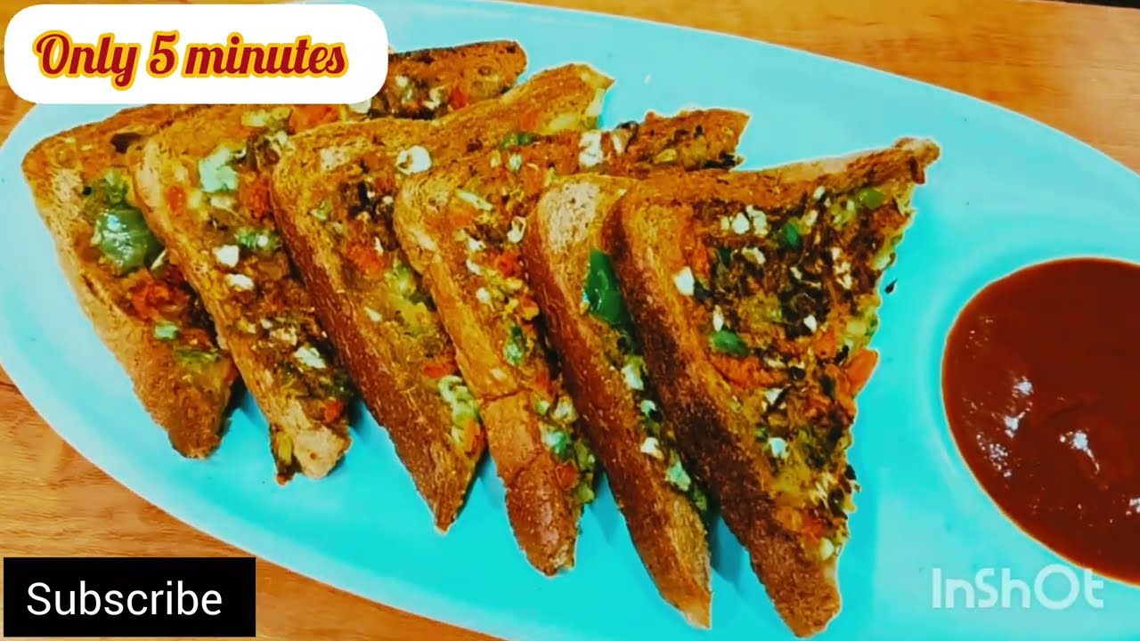 बच्चों को एक बार खिलाएंगे तो बार बार यही खाएंगे ! Veg sandwich recipe ! #recipe #viral !