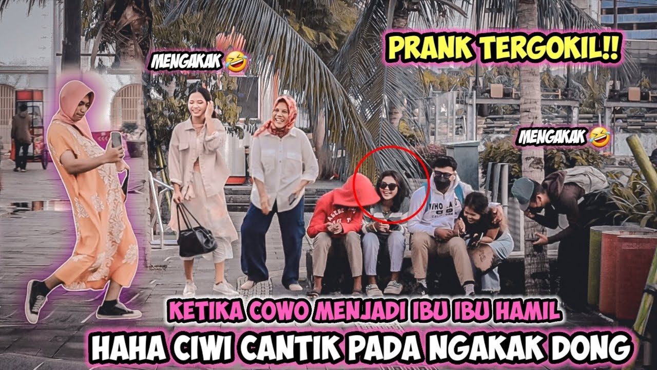 PRANK!! PAKE DASTER DI TEMPAT UMUM HAHA ASLI NGAKAK PARAH