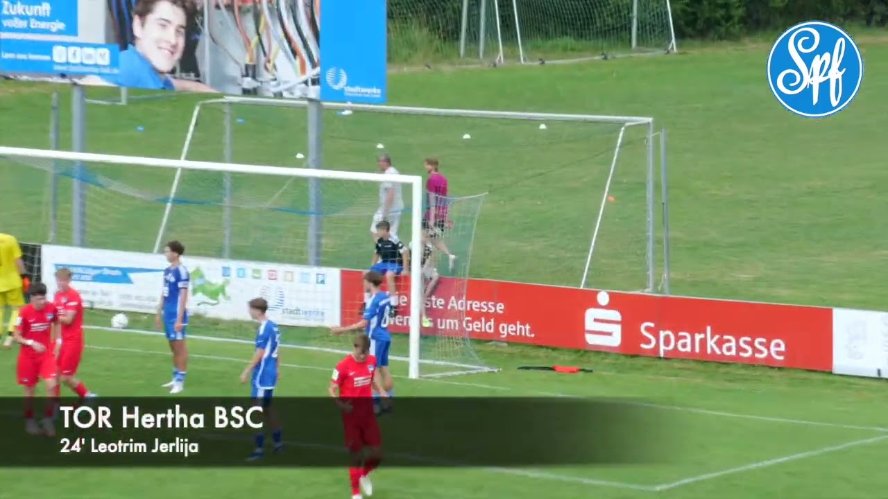 21. Sparkassen Bundesliga-Cup 2024: Hertha BSC - Spf Schwäbisch Hall