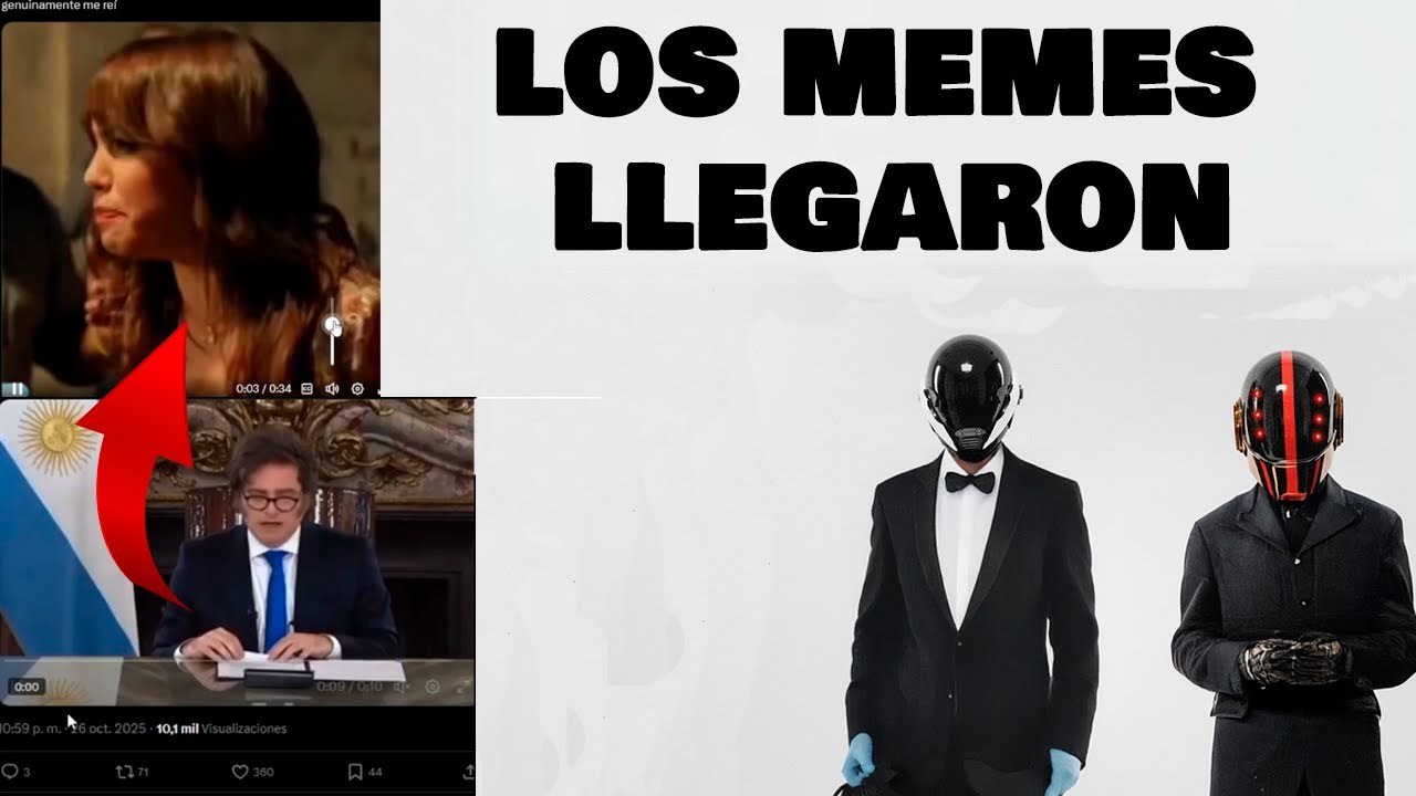 EL POST ELECCIONES ARGENTINAS EN MEMES 2025