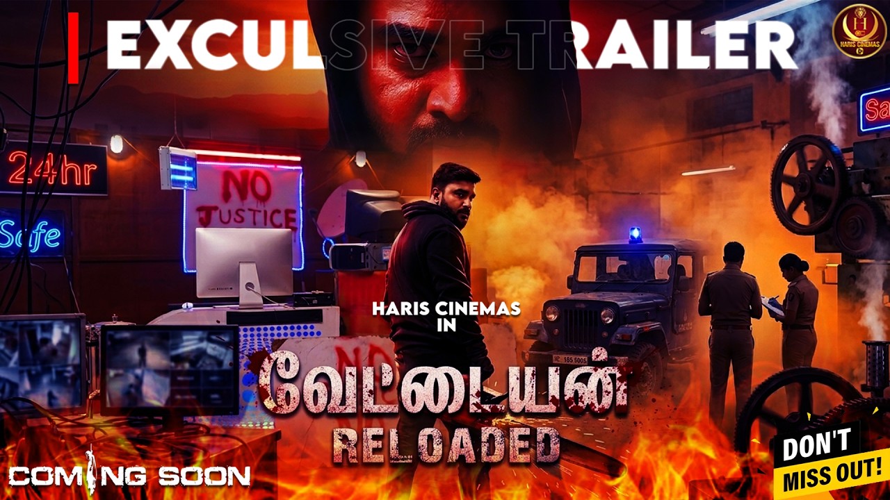 Vettaiyan Reloaded (2026) | Exclusive Trailer 4k | Riya | Sarkar Sahill | Kinaya | Haris Cinemas