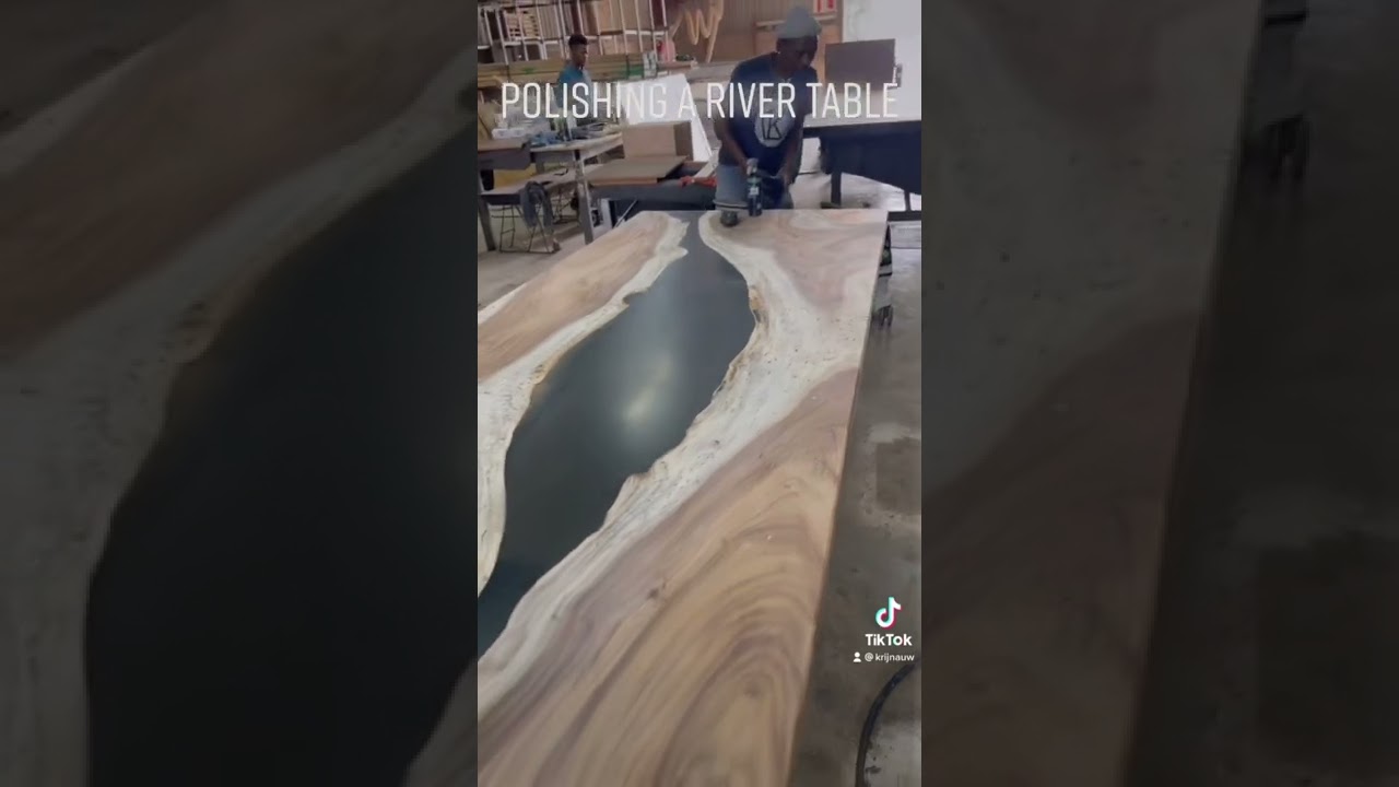How to polish resin 