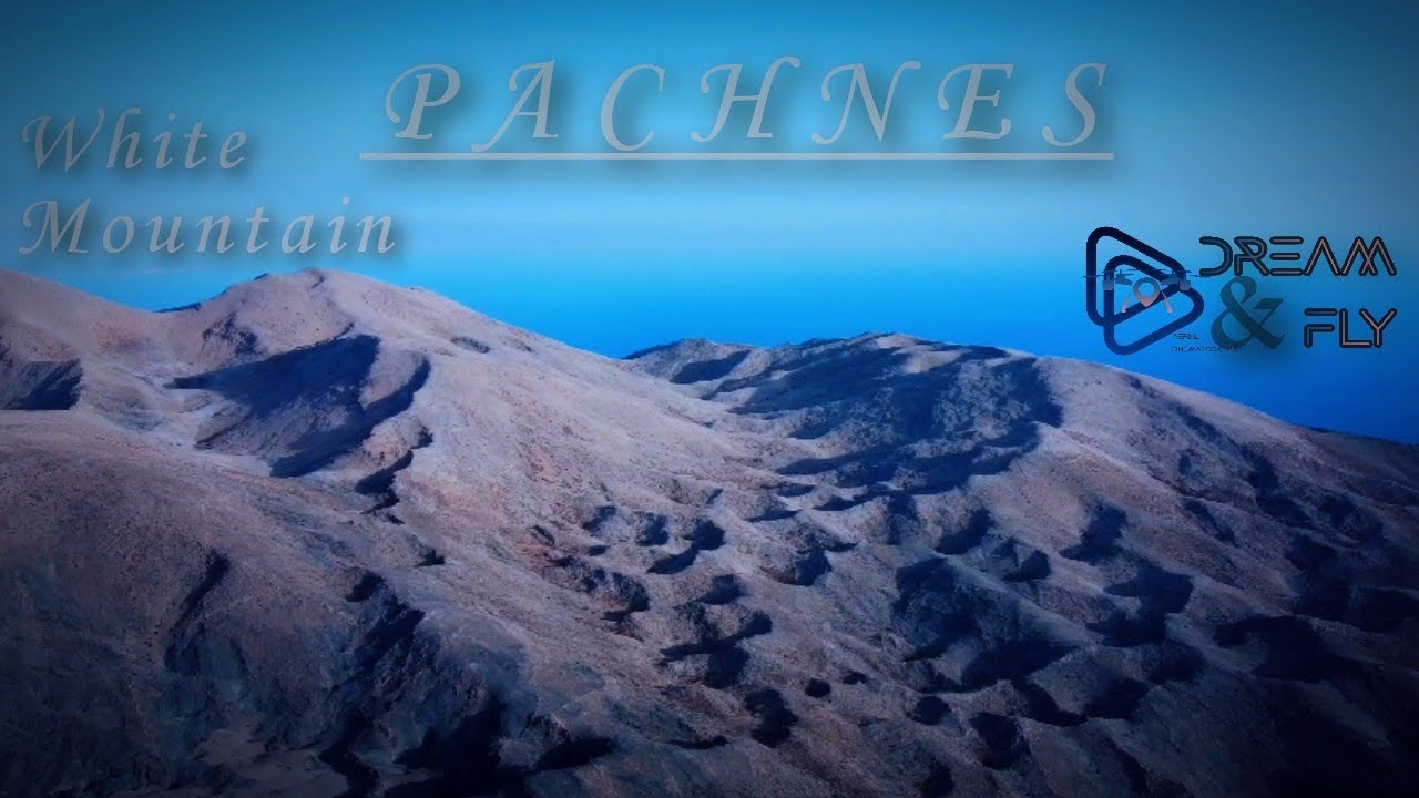 White Mountain | peak Pachnes 2453m | Drone Video 4K