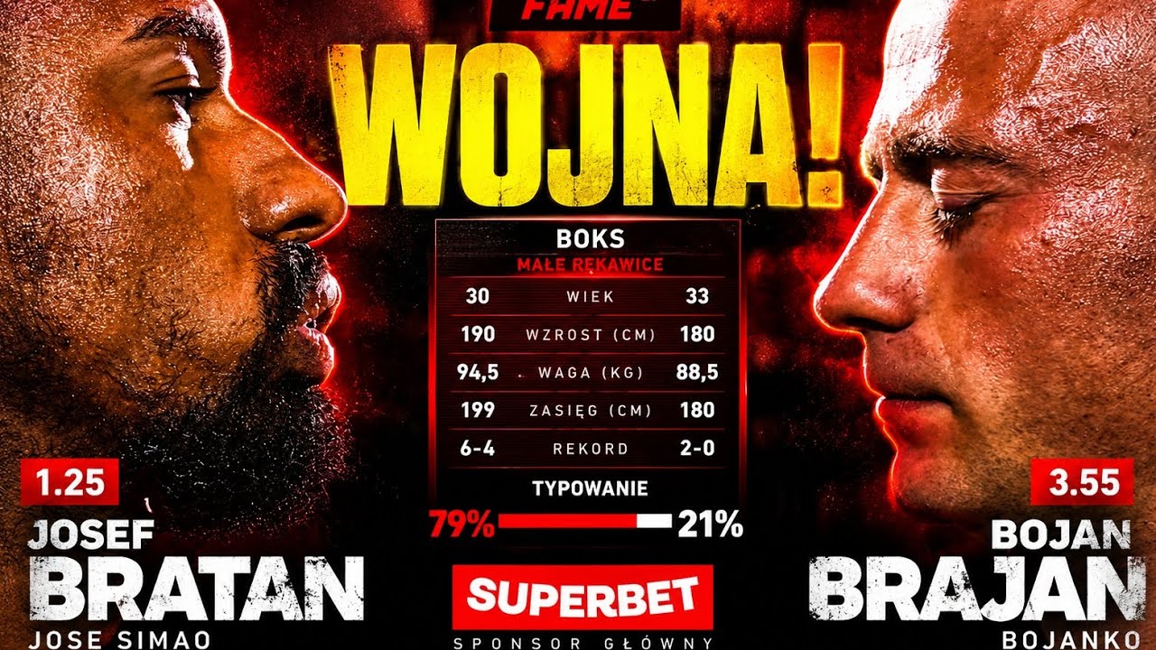 JOSEF BRATAN VS BOJAN - FAME 31