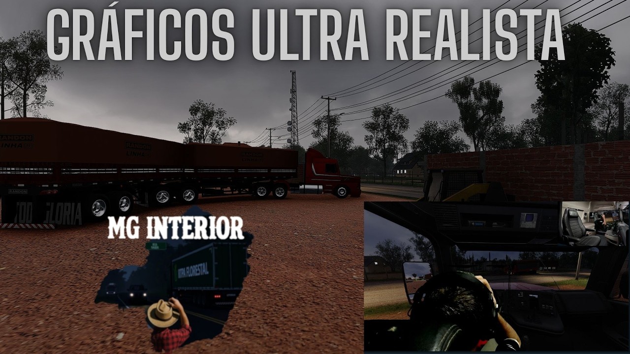 MG interior“Sinta a Estrada! ETS2 Realista com Visão de Dentro do Truck”  #live #eurotrucksimulator2