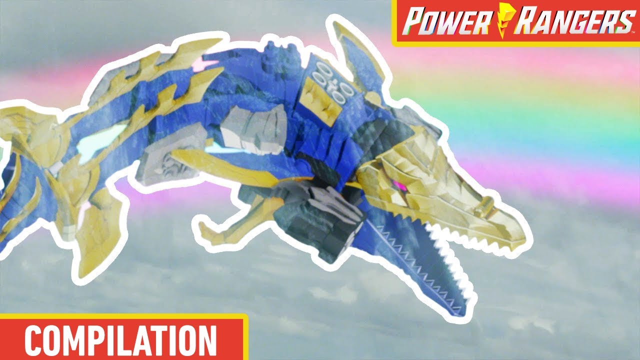 Sea Monsters 🦖 Dino Fury ⚡ Power Rangers Kids ⚡ Action for Kids