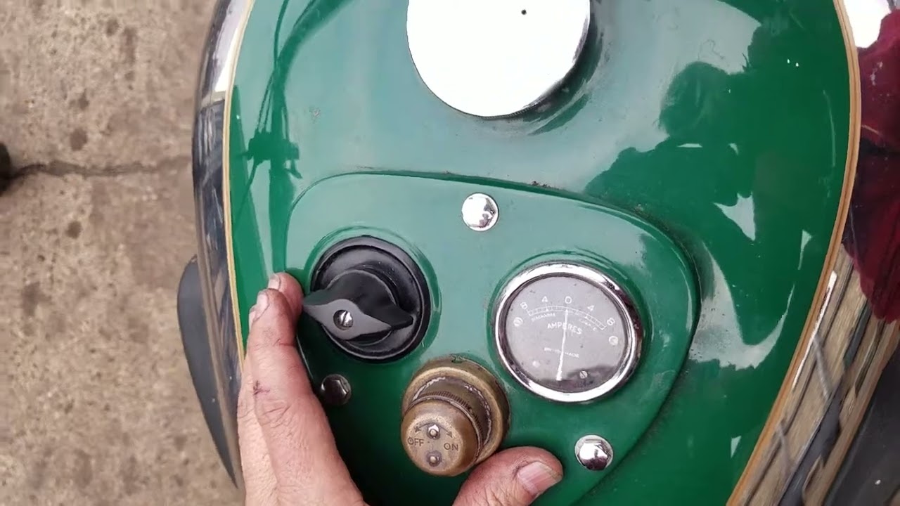 1939 BSA G14 1000cc у Энди Тирнанса #08961BSA