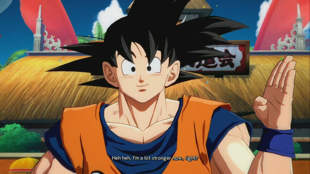 Dragon Ball FighterZ Goku Intro/Outro Special Quotes