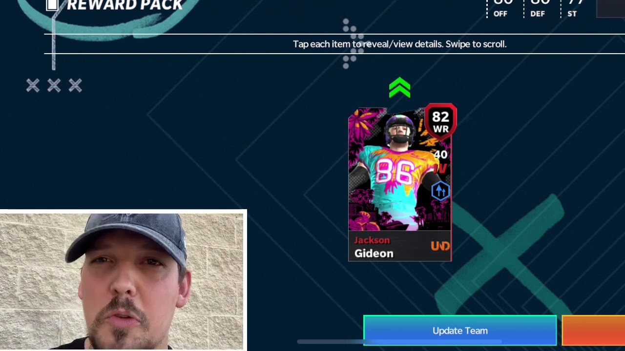 Madden 21 Mobile- How To Get A Free 82 Overall Wide Receiver!