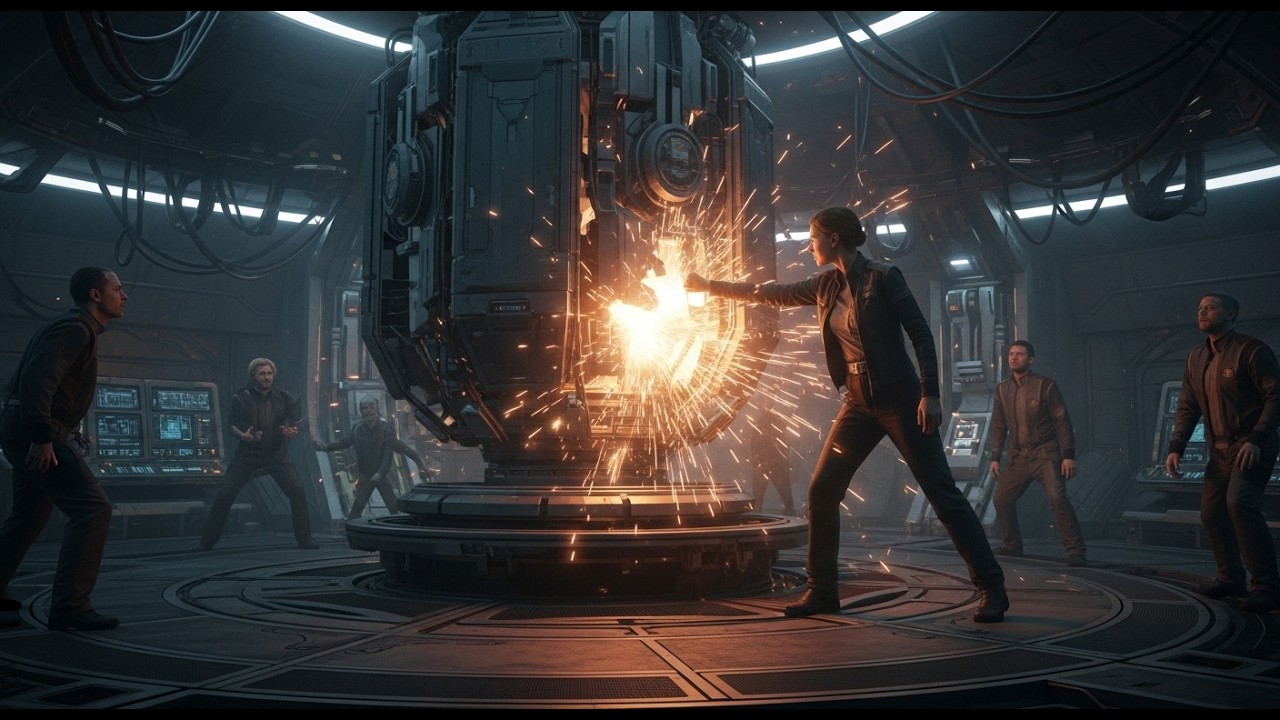Their Gravity Core Collapsed — A Human Fixed It With a Single Strike || HFY StoryShot AI