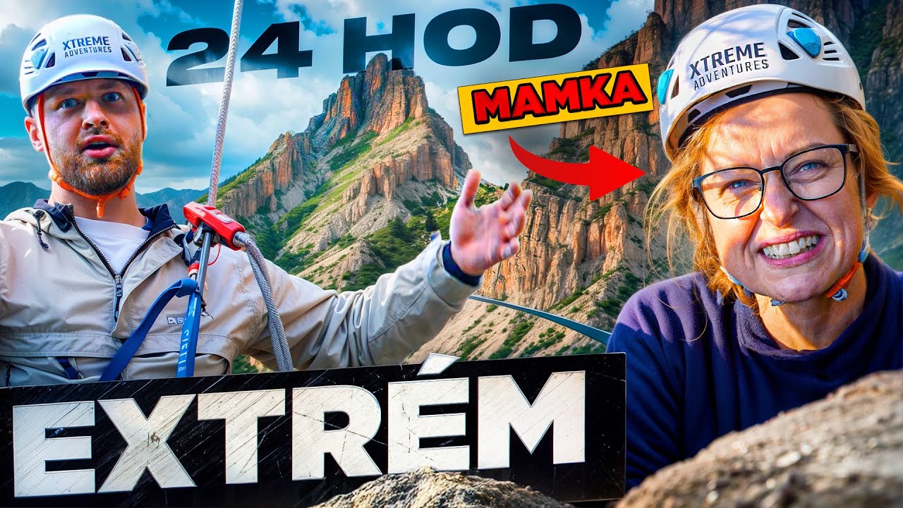 24 HOD - ROZHODUJU O ŽIVOTĚ MOJÍ MÁMY! (Bojí se výšek)