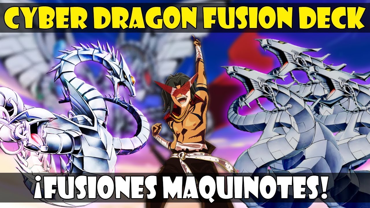 CYBER DRAGON FUSION DECK | ¡CYBER TWIN DRAGON PERFORARÁ HASTA EL OTK! - DUEL LINKS