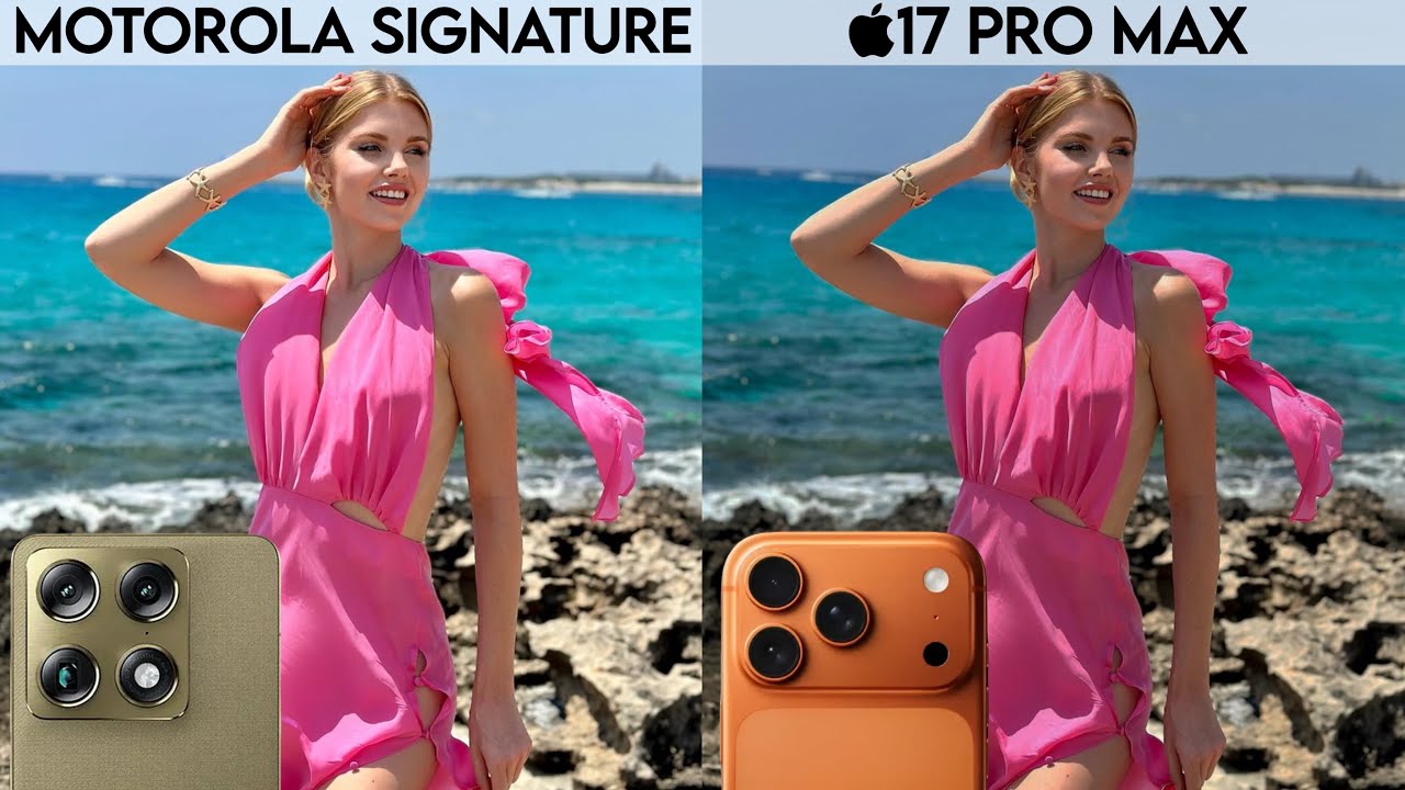 Сравнение камер Motorola Signature и iPhone 17 Pro Max: тест камеры