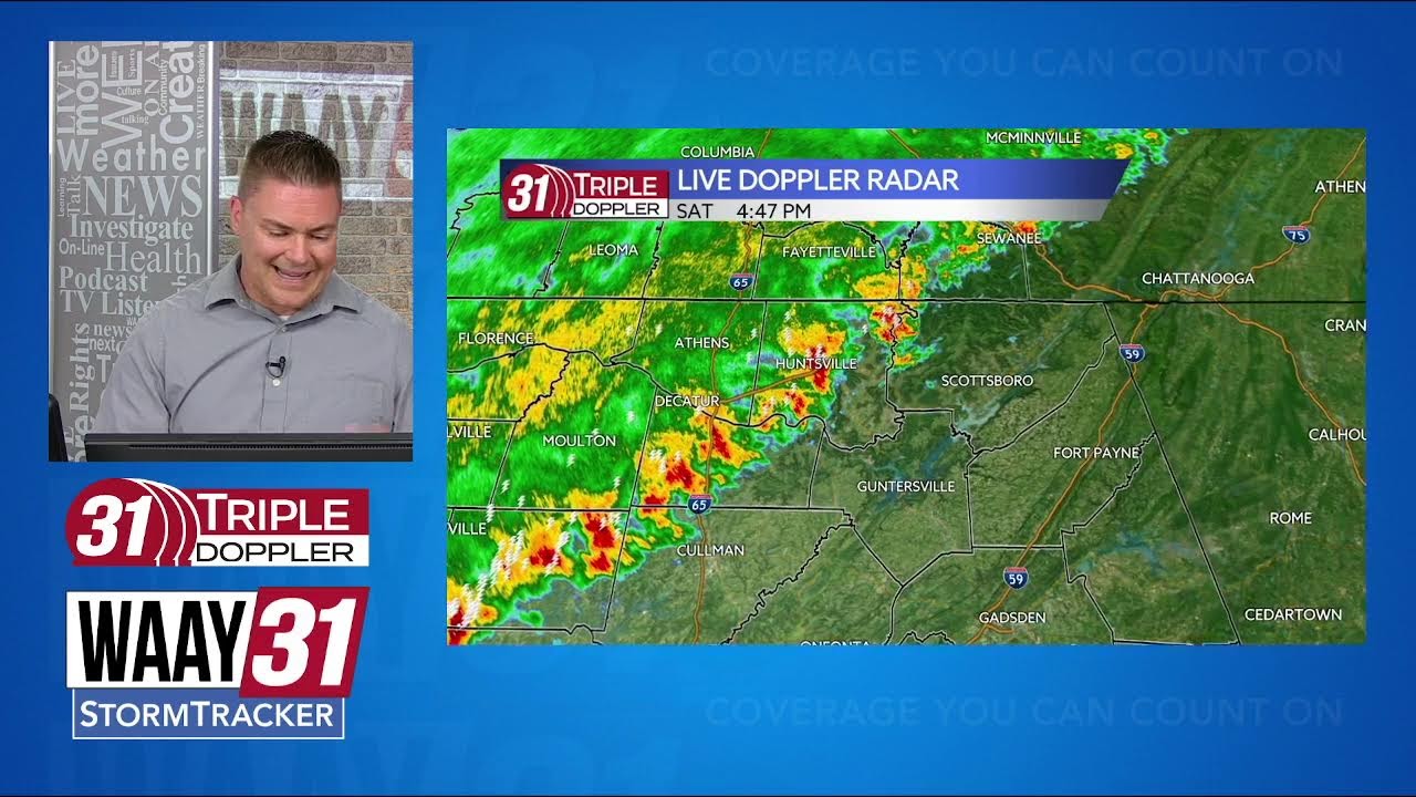 Tracking storms across north Alabama