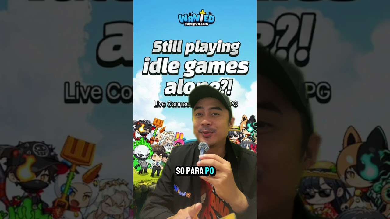 Easy to Play Idle Play to Earn Game - Wanted: Super Villain