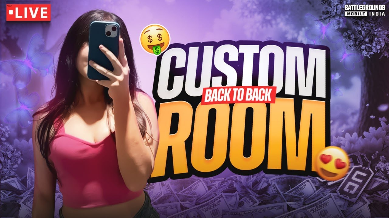 BGMI LIVE CUSTOM ROOM || Custom Room || PUBG LIVE CUSTOM ROOM #bgmi #bgmilivecustomroom #customroom