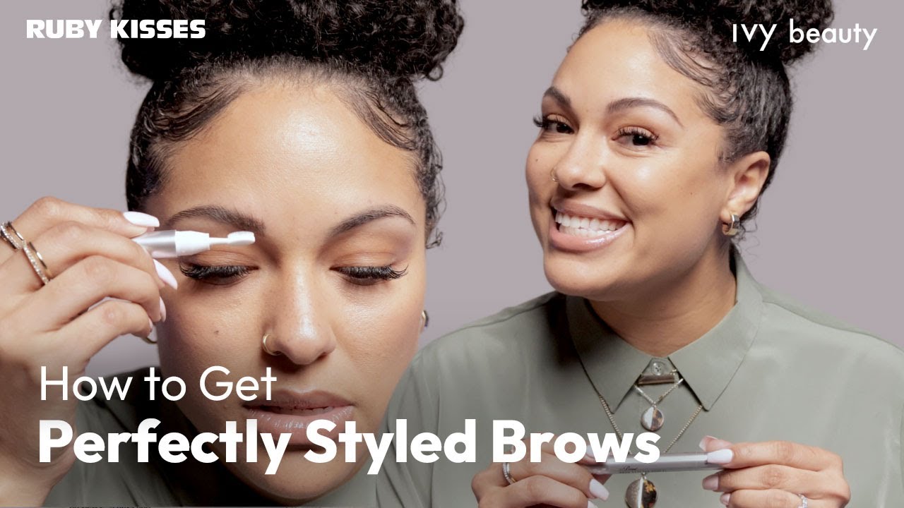 How to Use #Ruby Kisses Go Brow Brow Wax Styling Pencil for Perfectly Styled Brows