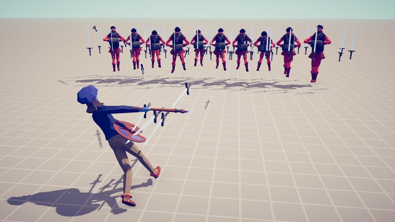 10x SWORDCASTERS vs EVERY UNIT - Totally Accurate Battle Simulator