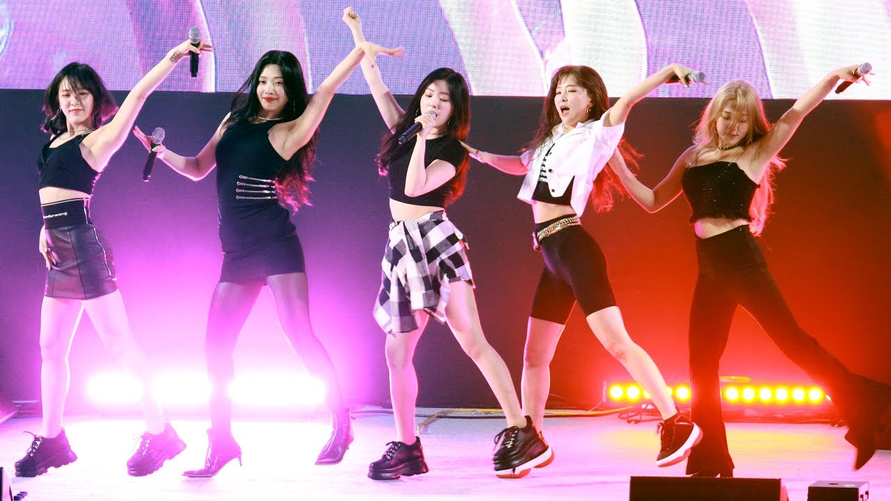 레드벨벳 (Red Velvet) LG V50씽큐 Full Ver. (짐살라빔 + RBB + 파워업 + 빨간맛) 4K 60P 190721