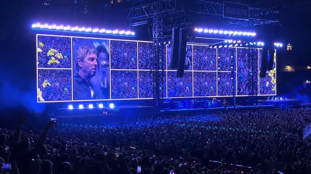 Don't Look Back in Anger. Oasis Live Sydney 07/11/2025