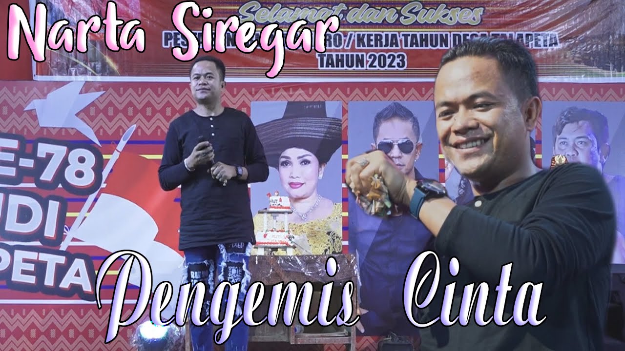 PENGEMIS CINTA NARTA SIREGAR PENONTON IKUT BERSEDIH