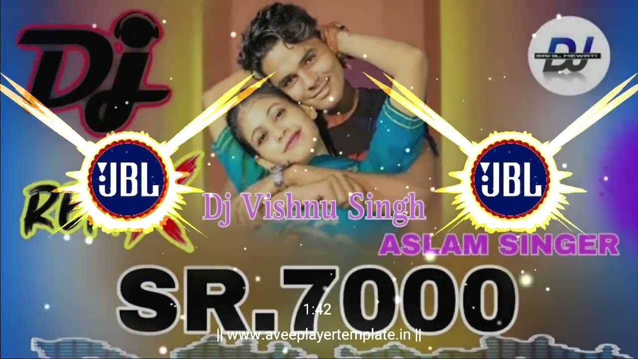 Aslam Singer 7000 ||Dj remix || 2023 New dhamaka mewati song || Sr 7000 Wasim R•
