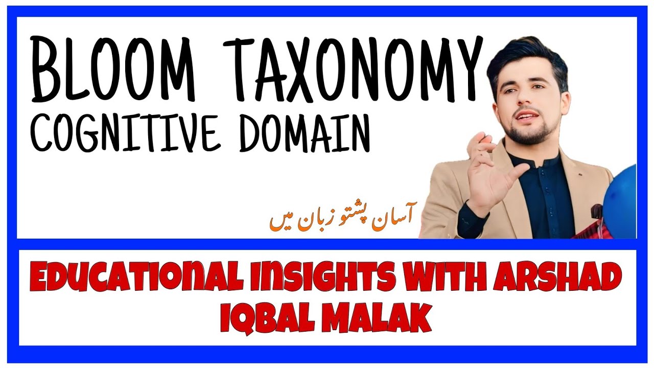 Cognitive Domain||Bloom Taxonomy| Revised Version || Educational Insights with Arshad Iqbal Malak