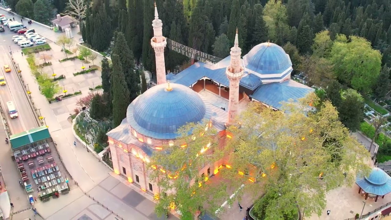 Bursa Emirsultan Camii Drone &Ccedil;ekimi