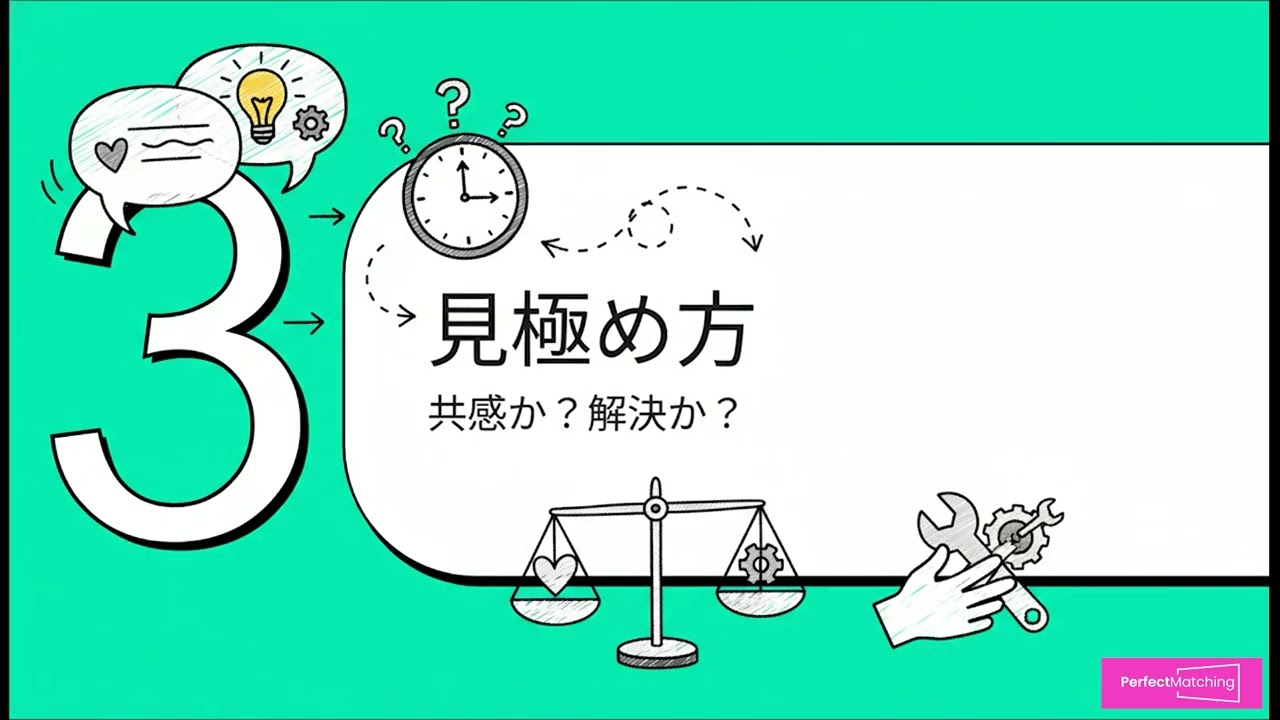 男女の会話術：共感と解決の黄金ルール