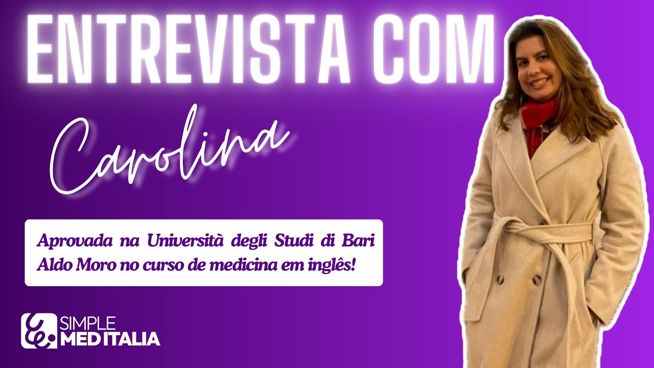 Estudar Medicina na Itália em Bari! Venha conhecer um pouco sobre a vida de uma estudante na Europa!