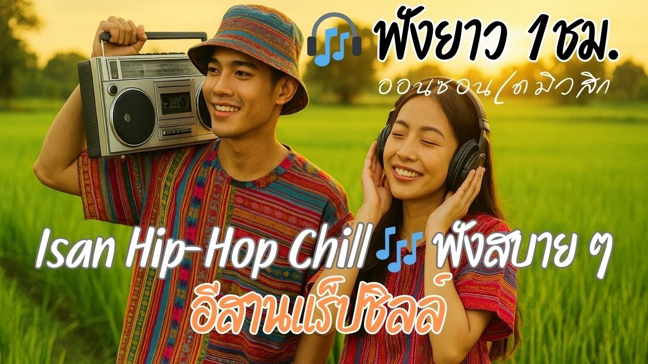 รวมเพลงอีสานแร็ปชิลล์ 🎧 Hip-hop R&B ฟังสบายต่อเนื่อง 1 ชั่วโมง | เพลงเพราะๆ อีสาน Lo-fi ชุดที่ 1