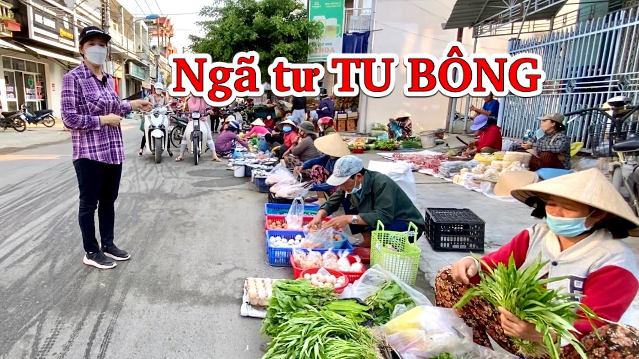 Ngã tư Tu Bông ngày cận tết | Vạn Ninh Khánh Hoà quê Tôi