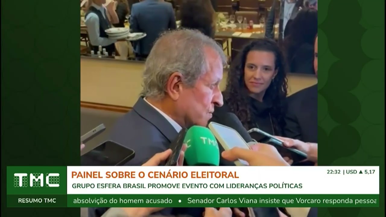 PAINEL DA ESFERA BRASIL DISCUTE CENÁRIO ELEITORAL DE 2026