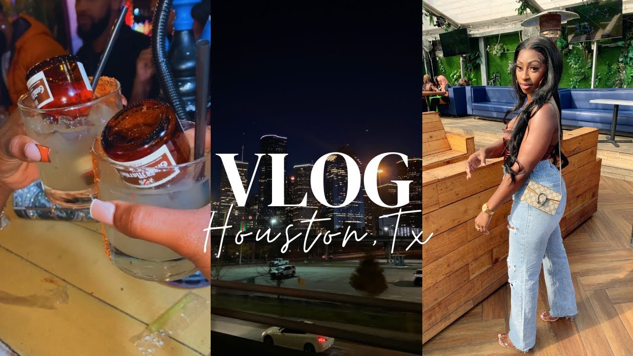 TRAVEL VLOG| HOUSTON GIRLS TRIP | SEASIDE, LOST&FOUND, SPACE and so much more vibes!!!!