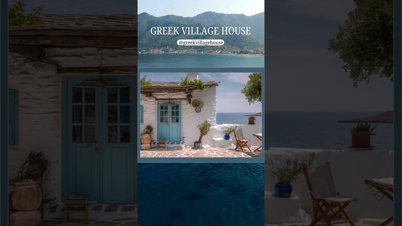 🧿Inside Greece&rsquo;s Authentic Village Homes 🇬🇷 #exploregreece #travel #greekhome
