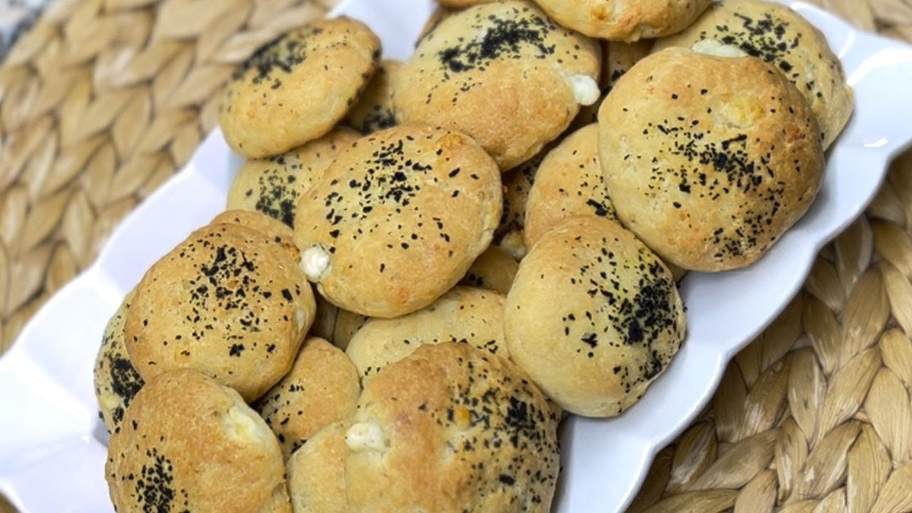 AĞIZDA DAĞILAN, POĞAÇA KIVAMINDA ✅ KESİN DENEYİN😋 PEYNİRLİ KURABİYE TARİFİ