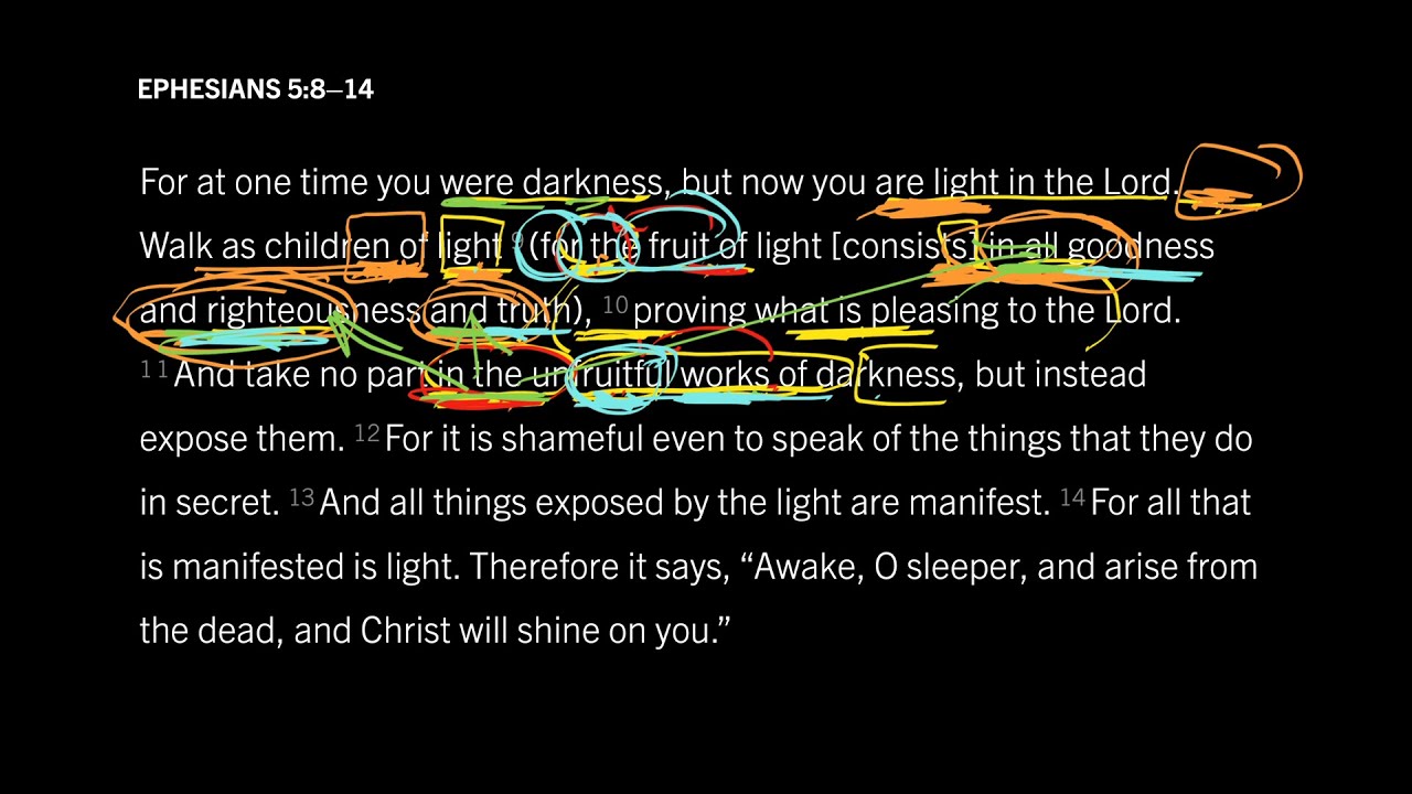 The All-Nourishing Fruit of Light: Ephesians 5:8–14, Part 4