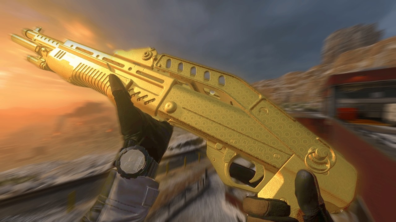 Golden SPAS-12 with Movement